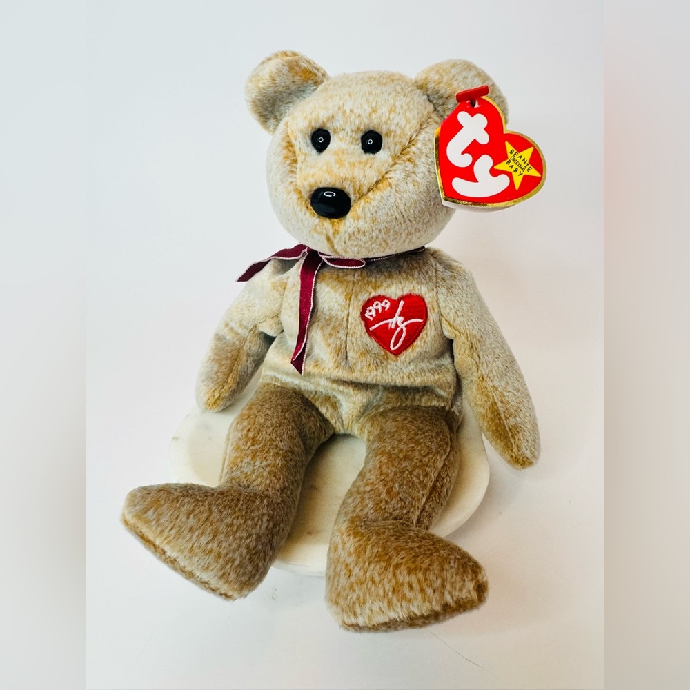 🧸 TY Beanie Babies Collection Classic “1999 SIGNATURE BEAR” Vintage